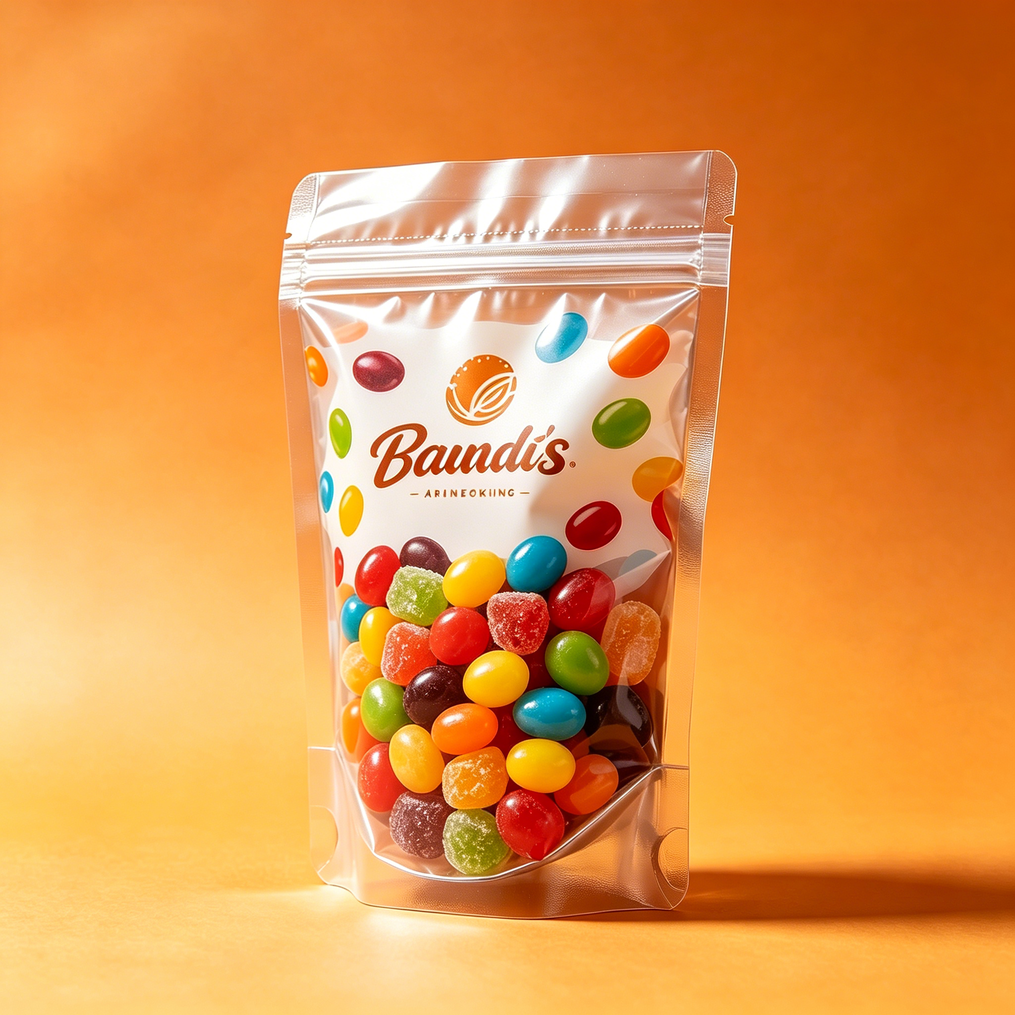Candy zipper bags